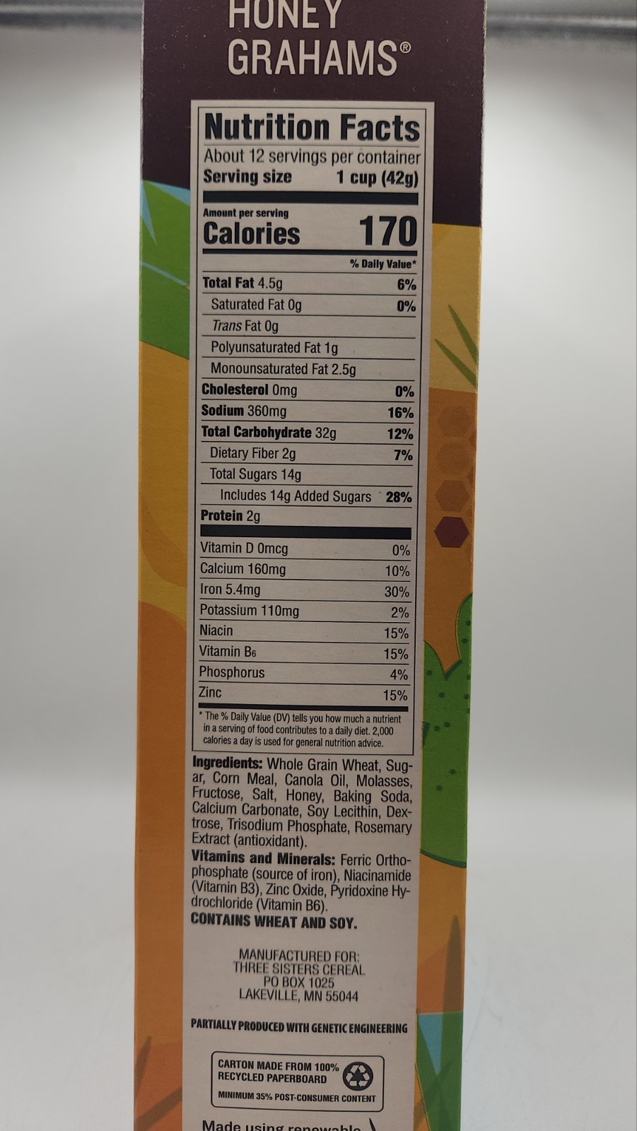 Honey Grahams Cereal