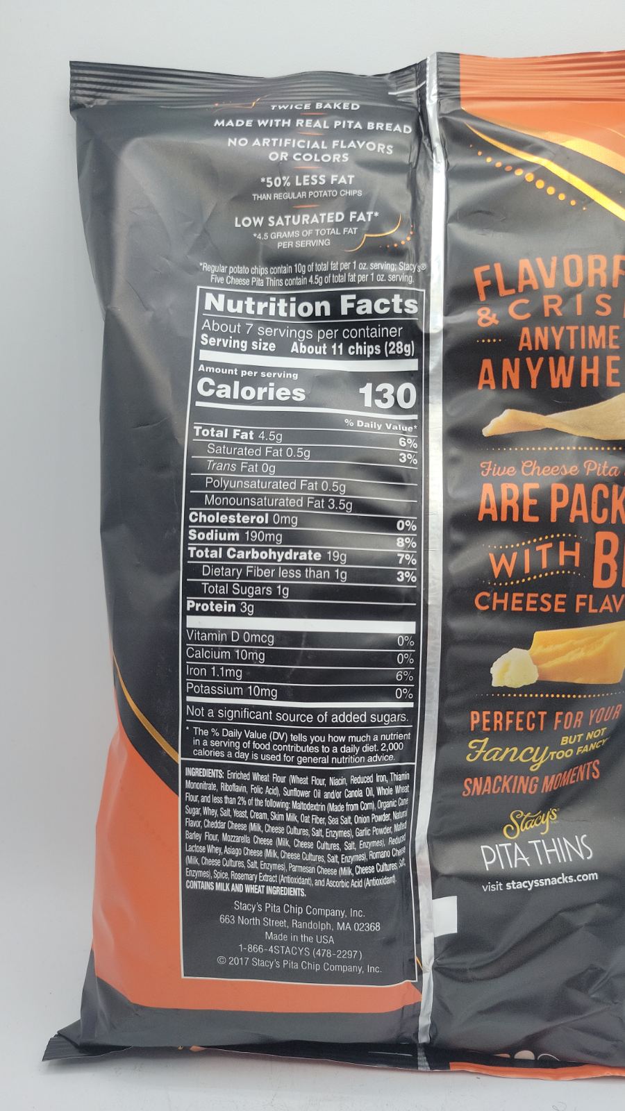 Five Cheese Stacy's Pita Chips