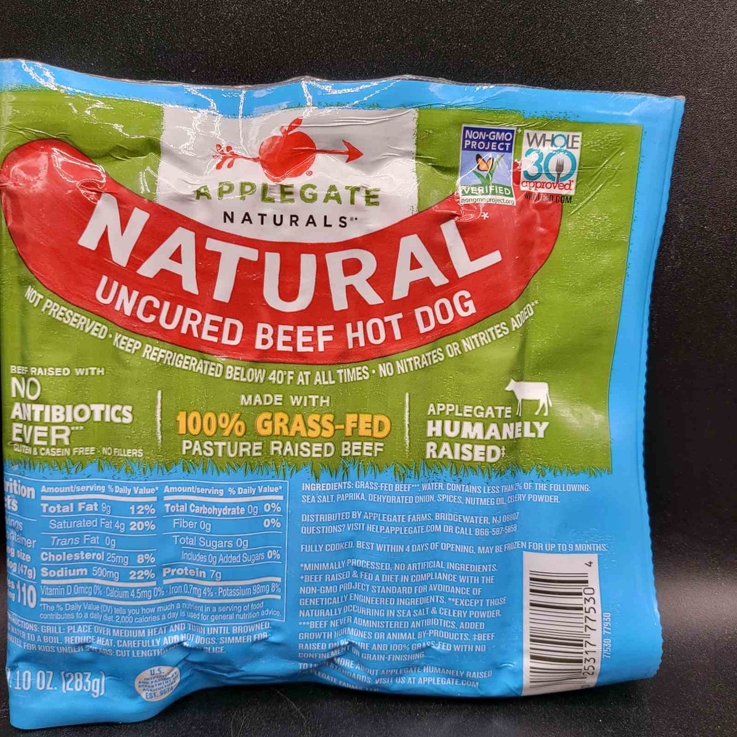 Natural Uncured Beef Hot Dogs