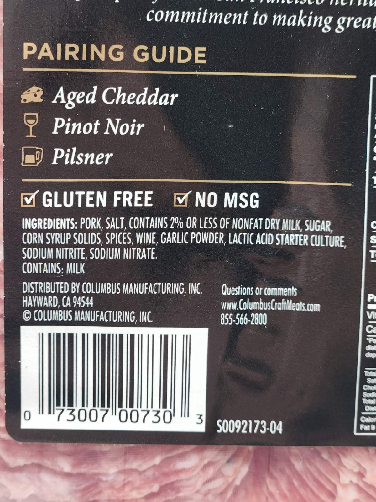 Italian Dry Salame