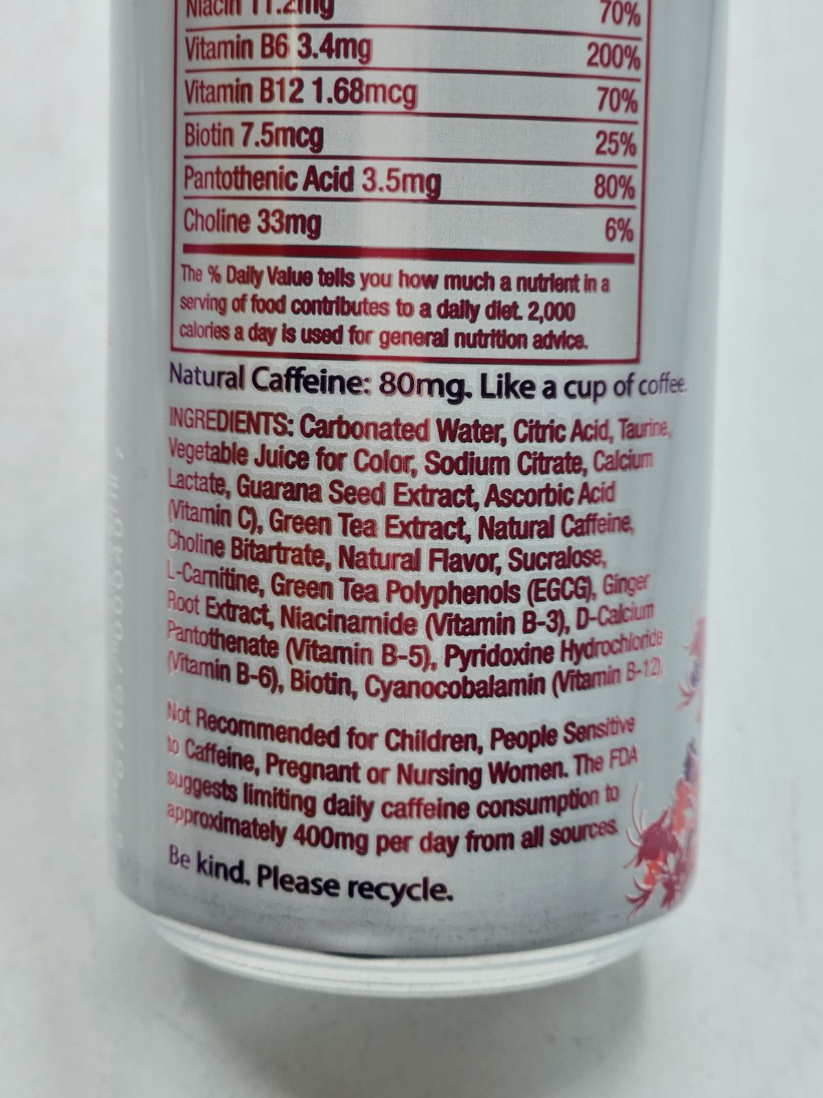 Healthy Energy Drink