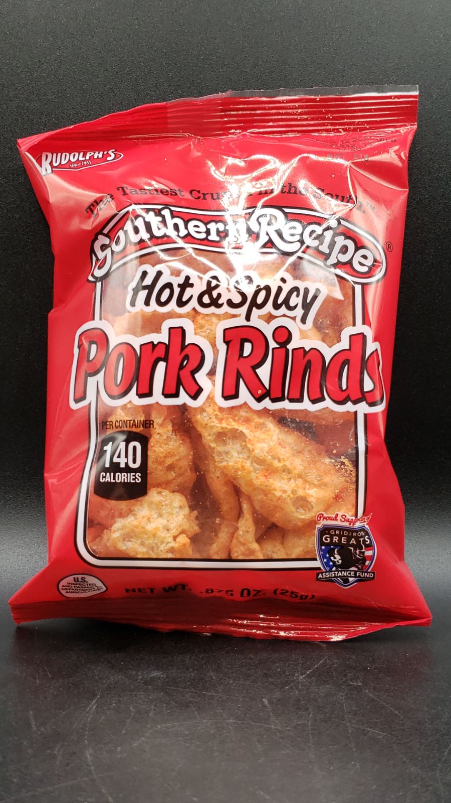 Hot and Spicy Pork Rinds