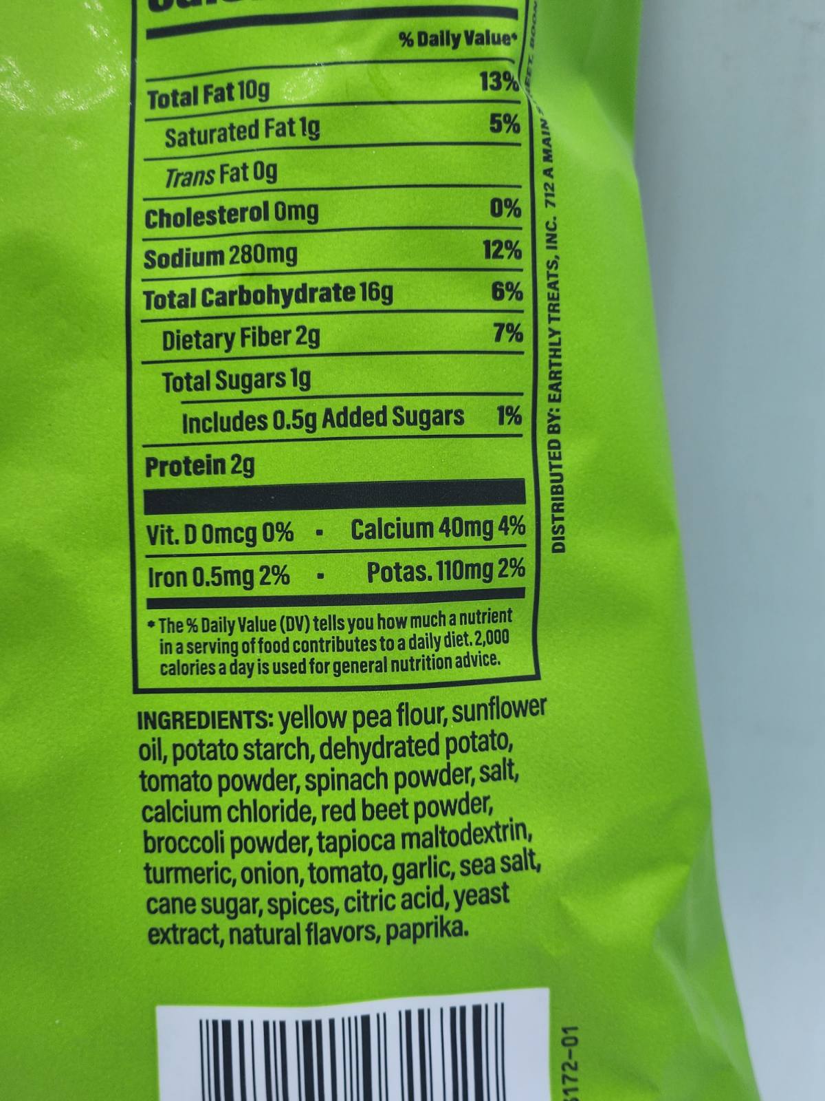 Ranch Veggie Straws