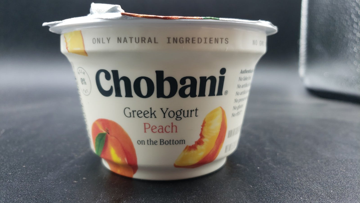Peach Greek Yogurt