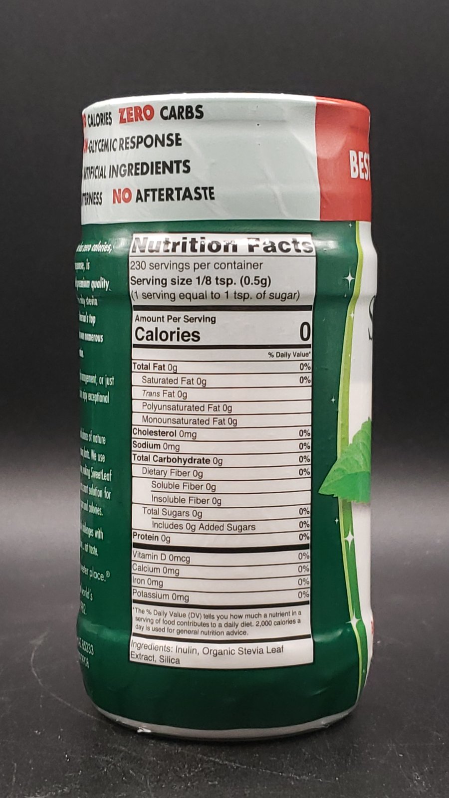 Sweet Leaf Stevia Sweetener