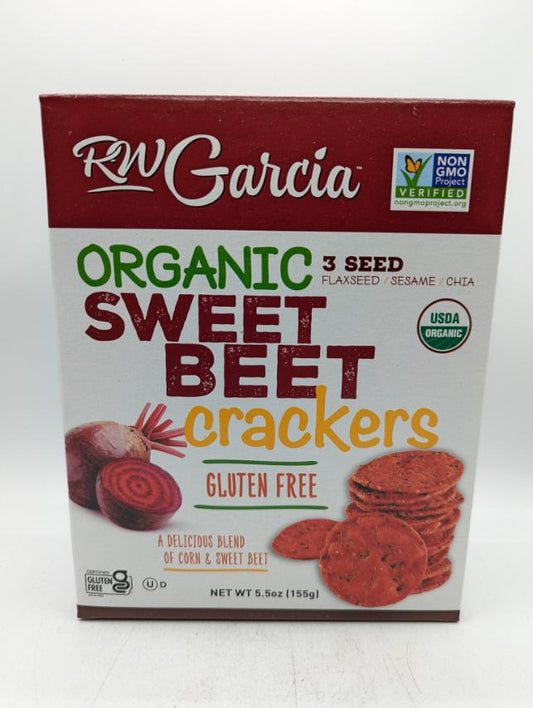 3 Seed Sweet Beet Crackers