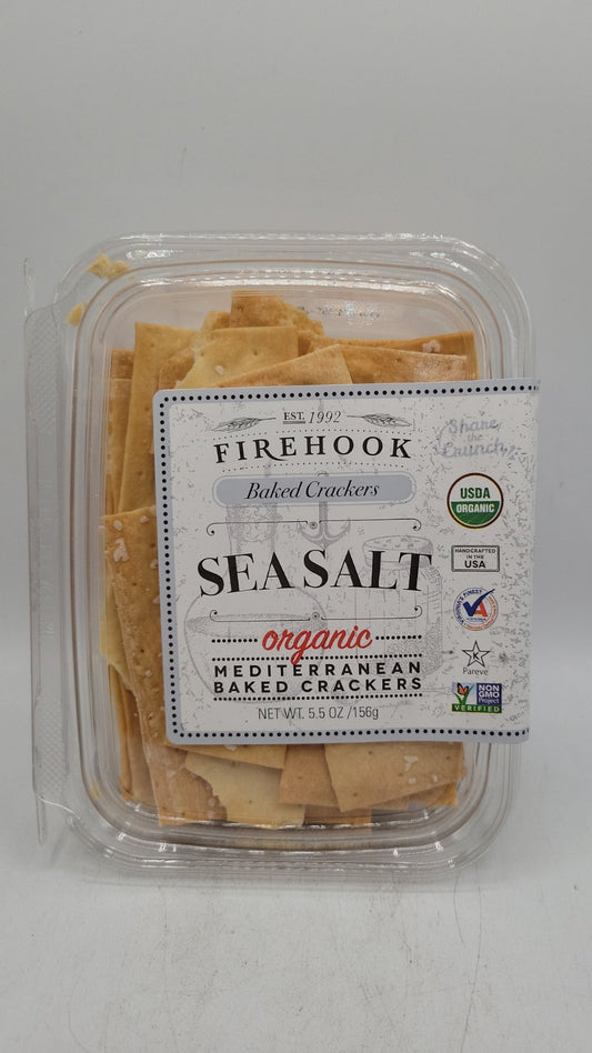 Firehook Sea Salt Baked Crackers