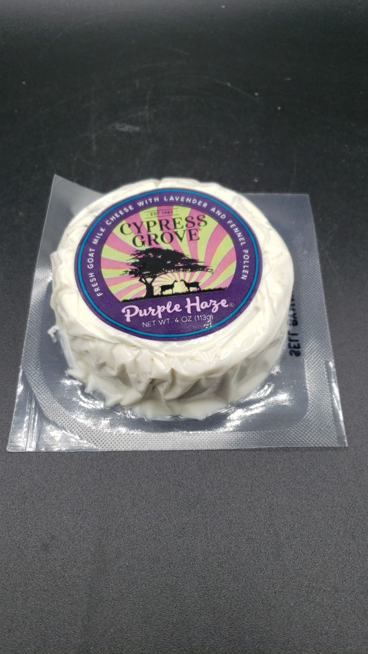 Purple Haze Fresh Goat Milk Cheese