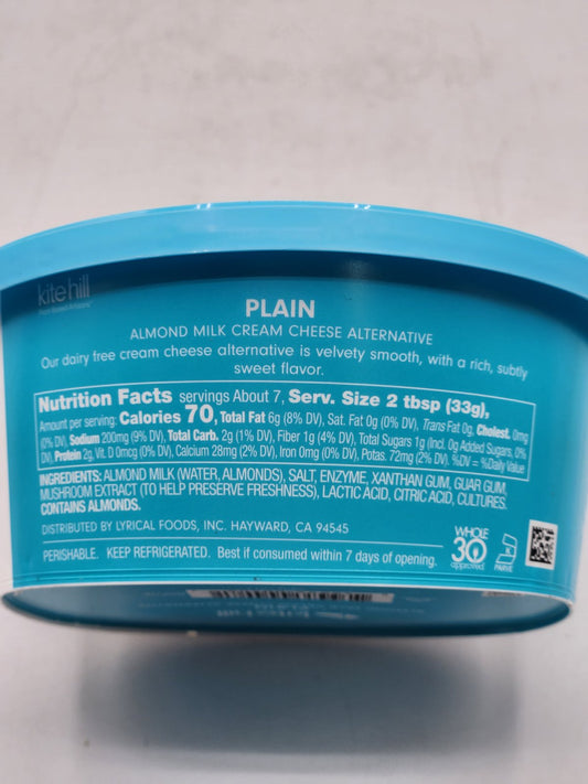 Cream Cheese Spread Plain