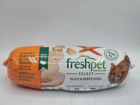 Dog food, Chunky chicken & Turkey recipe