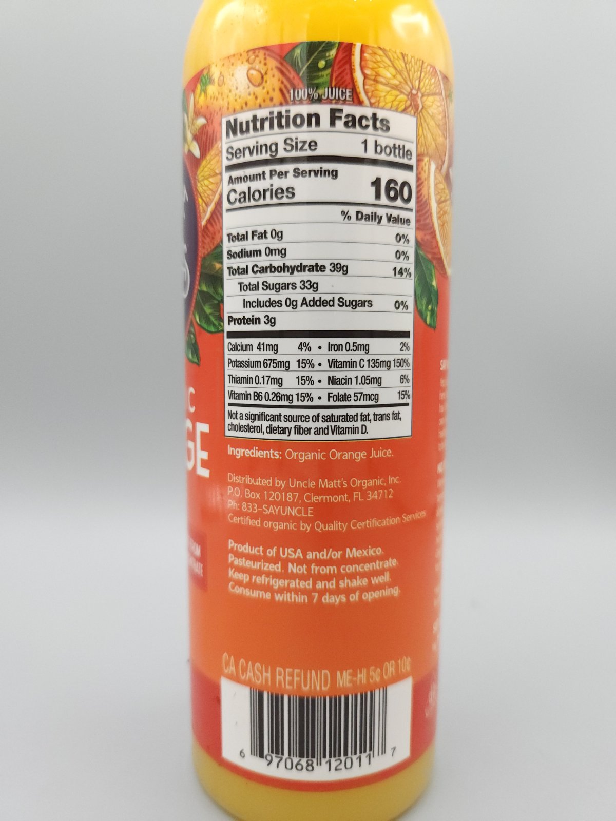 Organic Orange Juice