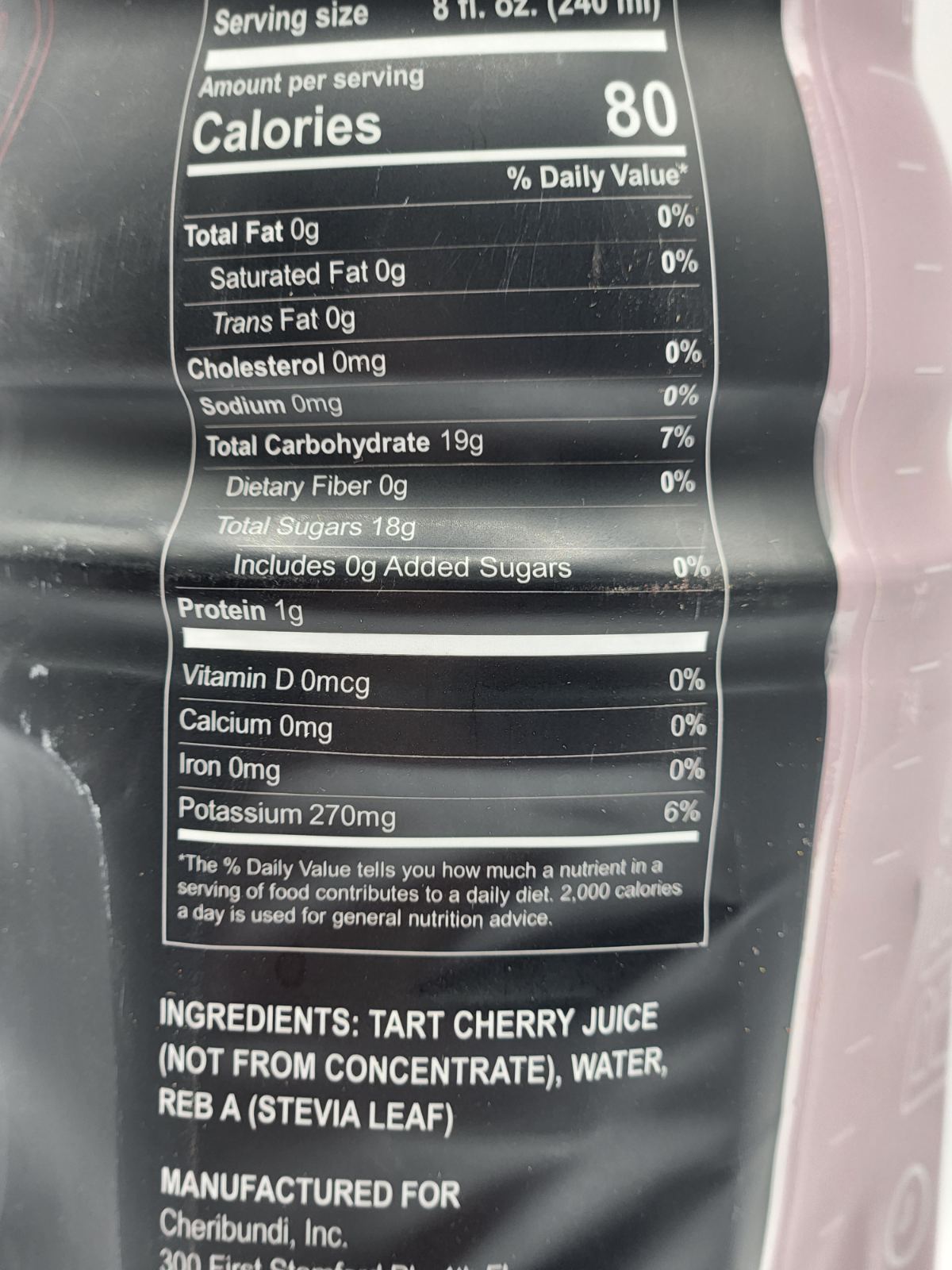 Cheribundi Light Tart Cherry Juice