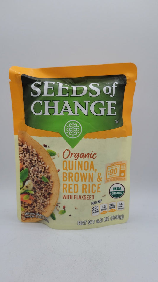 Quinoa, Brown & Red Rice