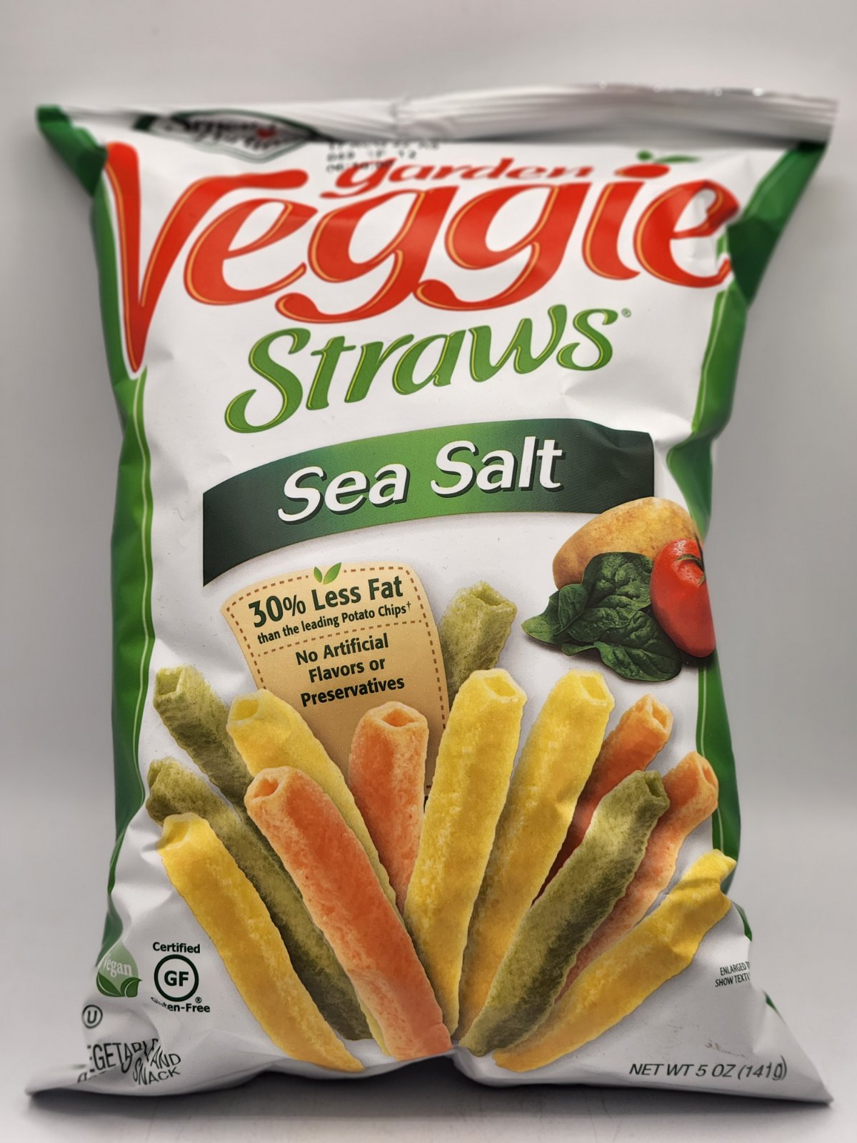 Sensible Portions Garden Veggie Straws Sea Salt