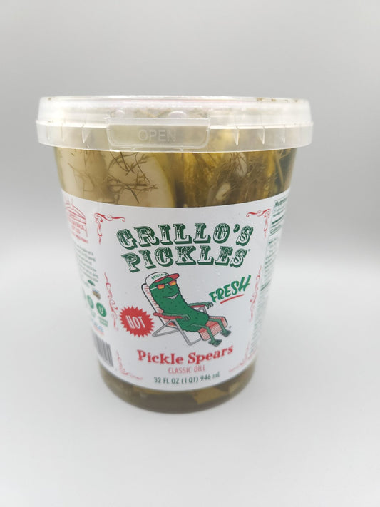Dill Pickle Spears Hot