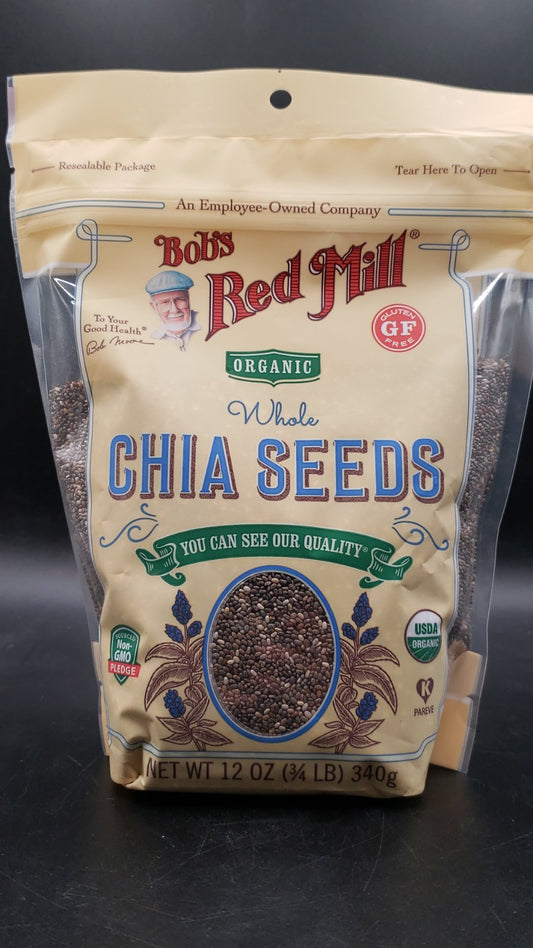 Organic Whole Chia Seeds