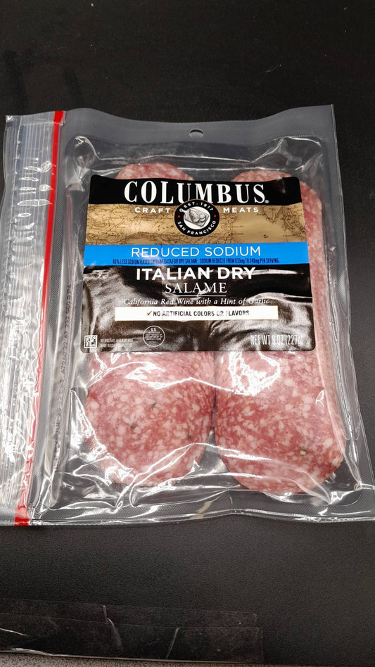 Italian Dry Salame Reduced Sodium