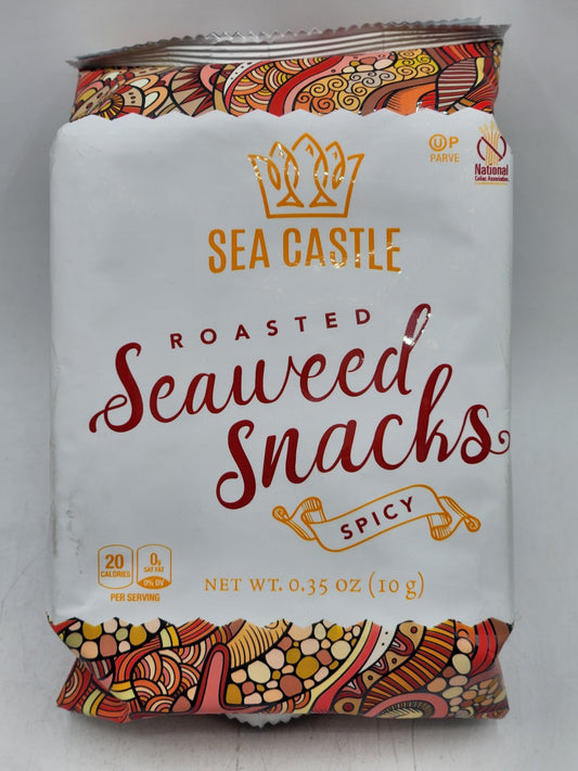 Spicy Roasted Seaweed Snacks